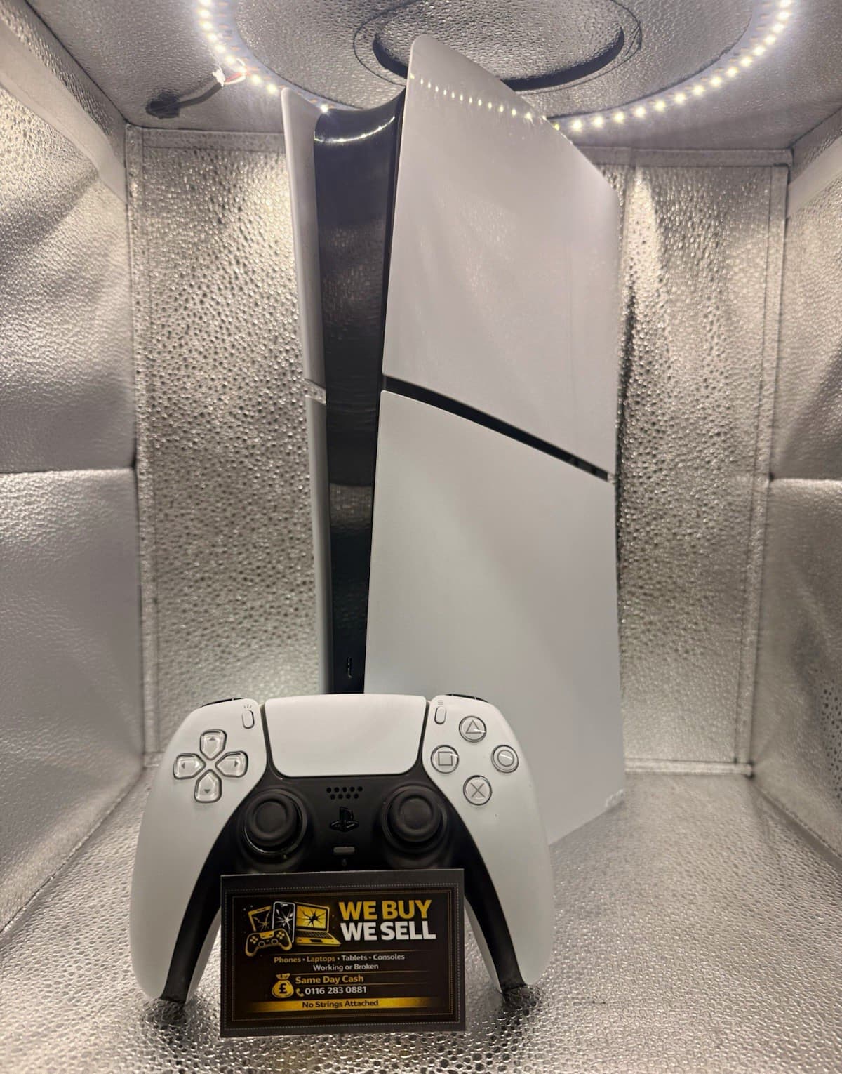 PS5 Slim Digital 825GB White, grade Good